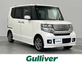 ホンダ Ｎ ＢＯＸ カスタム G SDナビ バックモニター 両側電スライドドア