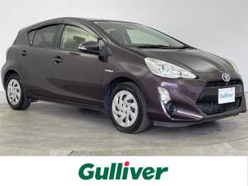 トヨタ アクア G ブラックソフトレザーセレ プリクラッシュセーフティー ナビ ETC