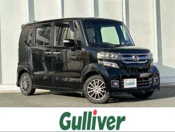 ホンダ Ｎ ＢＯＸ カスタム G ターボ Lパッケージ 純正ナビ パドルシフト両側パワスラBカメラ
