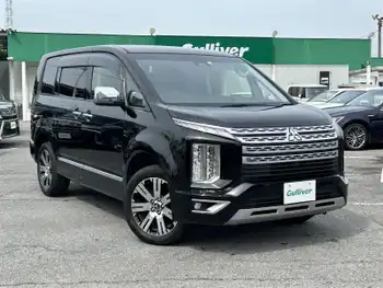 三菱 デリカＤ：５ P 衝突軽減 純正10インチナビ フリップダウン