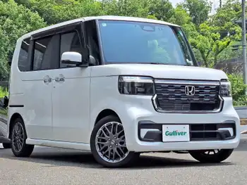 ホンダ Ｎ ＢＯＸ カスタム ターボ 禁煙車ワンオーナーフルセグTV純正ナビ