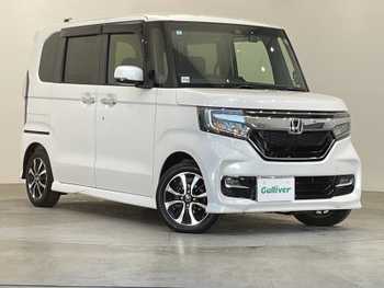 ホンダ Ｎ ＢＯＸ カスタム G EX ホンダセンシング ワンオーナー 純正ナビ 両側パワスラ ETC