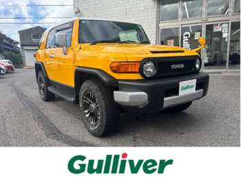 トヨタ ＦＪクルーザー  ワンオーナー 禁煙 4WD 背面タイ ETC