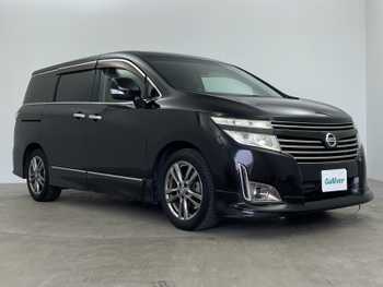 日産 エルグランド 250HWS アーバンクロム 社外ナビ ETC Bカメフリップダウンモニター