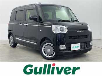 ダイハツ ムーヴ キャンバス セオリー G ターボ 純正ナビ 両側電動 ドラレコ LED 衝突軽減