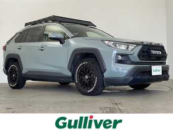 トヨタ ＲＡＶ４ アドベンチャー オフロードPKG 1オーナー 社外9型ナビ ホワイトレター LED