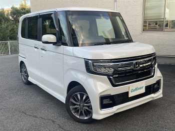 ホンダ Ｎ ＢＯＸ カスタム L ナビ 両側電動ドア 前後ドラレコ ETC LED