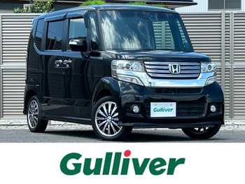 ホンダ Ｎ ＢＯＸ カスタム G ターボ Aパッケージ 禁煙車 純正ナビ ETC BT接続 フルセグTV