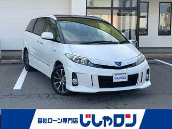 トヨタ エスティマ ハイブリッド アエラス サンルーフ　フリップダウンモニター　