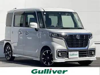 スズキ スペーシア カスタム HYBRID XS 衝突軽減 ナビ TV 両側パワスラ ETC 純正AW