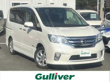 日産 セレナ ハイウェイS G Sハイブリッド 社外SDナビTV DVD BT ドラレコ ETC Bカメ