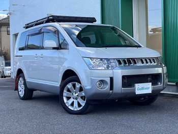 三菱 デリカＤ：５ D－Power package 禁煙車 8型ナビ 後席モニタ 両側電動 ETC