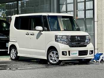 ホンダ Ｎ ＢＯＸ カスタム G Lパッケージ ・4WD 　・ワンオーナー 　・片側パワスラ