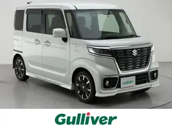スズキ スペーシア カスタム HYBRID XS 衝突軽減ブレーキフルセグTV両側パワスラ