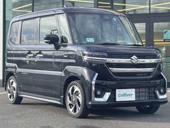 スズキ スペーシア カスタム HYBRID XS アラウンドビューモニター　両側パワスラ