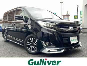 トヨタ ノア ハイブリッド G TRDエアロ モデリスタアルミ 純正10型ナビ