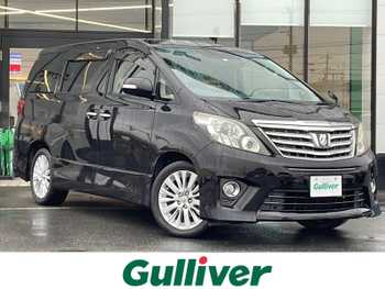 トヨタ アルファード 240S 禁煙車 後席用モニター バックカメラ