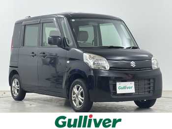 スズキ スペーシア G 社外ナビ /シートヒーター/ ETC 冬タイヤ積