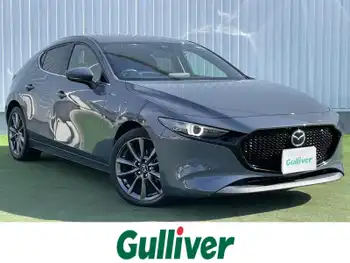 マツダ マツダ３ファストバック 20S バーガンディセレクション 禁煙車 純正SDナビ 全方位