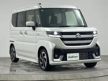 スズキ スペーシア カスタム HYBRID XS アラウンドビューモニター　両側パワスラ