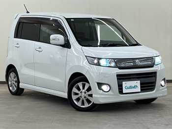 スズキ ワゴンＲ スティングレー リミテッド 4WD/社外ナビ/Biuetooth