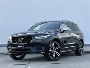 ボルボ ＸＣ９０ T6 AWD Rデザイン 黒革 全周囲カメラ ACC LKA BSM 純正ナビ