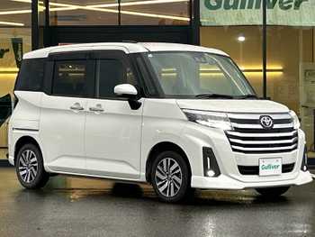 トヨタ ルーミー カスタムG 社外ディスプレイオーディオ 全方位カメラ