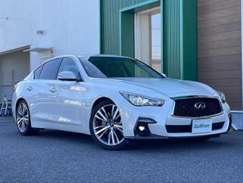 日産 スカイライン ハイブリッド 350GT Type SP 禁煙車 純正ナビ クルーズコントロール ETC