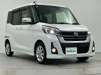 日産 デイズ ルークス ハイウェイスター Xターボ 純正ナビ 全方位 ドラレコ BT 片パワ LED