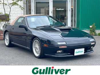 マツダ ＲＸ－７ カブリオレ レザー ナルディステアリング 社外17アルミ