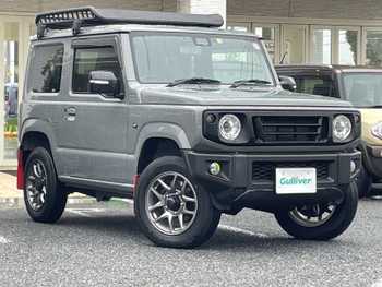 スズキ ジムニー XC 8型ナビ　Bカメ　革調カバー　ルーフラック