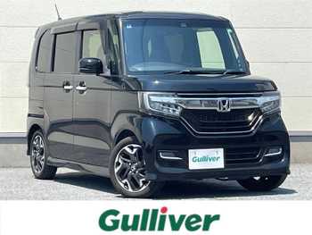 ホンダ Ｎ ＢＯＸ カスタム G L ターボ ホンダセンシング 純正ナビ Bカメ ドラレコ 両側電動 ETC