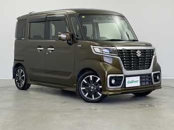 スズキ スペーシア カスタム HYBRID XS ターボ 禁煙車 両側パワスラ 全方位カメラ