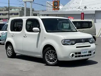 日産 キューブ 15X 純正ナビ 純正WCP付き夏タイヤ車載 Bカメラ