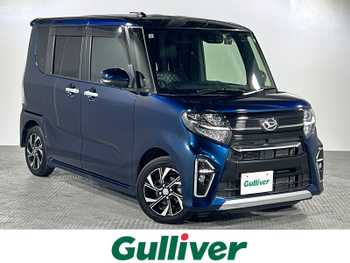 ダイハツ タント カスタム X 禁煙車　社外ナビ　全方位カメラ　両パワ