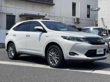 トヨタ ハリアー ハイブリッド プレミアム サンルーフ 衝突軽減 純正ナビ ACC Bカメラ