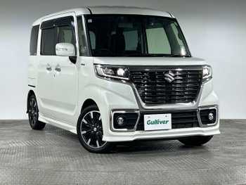スズキ スペーシア カスタム HYBRID XS 社外ナビ 両側電動 セーフティS Bカメラ