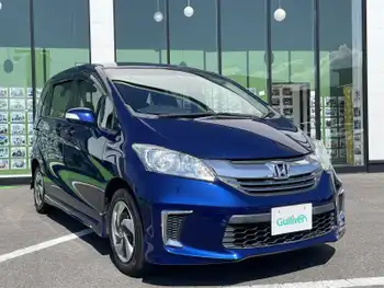 ホンダ フリード ハイブリット プレミアムエディション 純正ナビ/両側パワスラ/Bカメラ/ETC