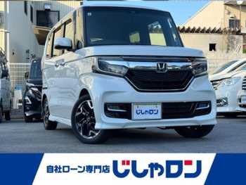 ホンダ Ｎ ＢＯＸ カスタム G L ターボ ホンダセンシング 純正ナビ クルコン 両側電動 Bカメラ ETC