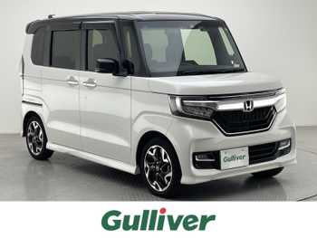 ホンダ Ｎ ＢＯＸ カスタム G L ターボ ホンダセンシング 社外ナビ ETC ドラレコ クルコン BT LED