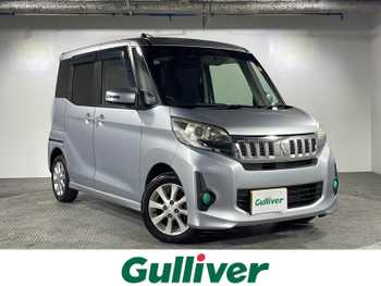 三菱 ｅＫスペース カスタムG 禁煙車　片パワスラ　純正ナビ　Bカメラ