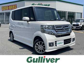 ホンダ Ｎ ＢＯＸ カスタム G SSパッケージ ナビ Bカメラ ETC パワスラ HID シートH