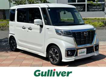 マツダ フレアワゴン カスタムスタイル ハイブリッド XT 社外ナビ 全周囲モニター 両側パワスラ
