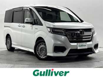 ホンダ ステップワゴン スパーダ ハイブリッド G EX ホンダセンシング 純正10incナビTV Bカメラ ETC 黒革シート