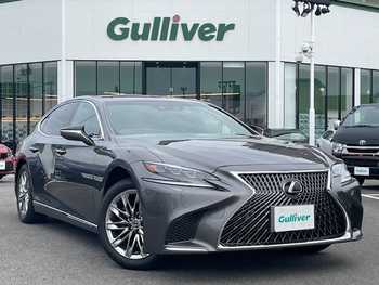 レクサス ＬＳ 500h Iパッケージ 純ナビ/フルセグ/全方位/黒レザー/BSM/LED