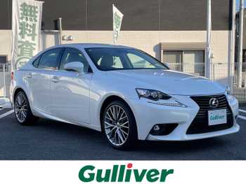 レクサス ＩＳ 300h バージョンL ワンオナ禁煙純ナビBT温冷席白革席BカメETC