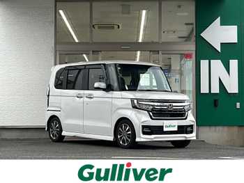 ホンダ Ｎ ＢＯＸ カスタム L ※禁煙車 純正ナビバックカメラ フルセグ