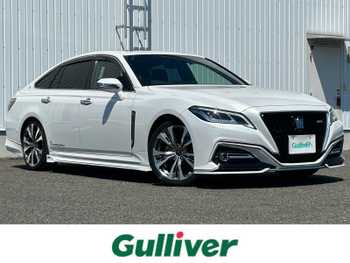 トヨタ クラウン ハイブリッド RS アドバンス 純ナビ社外エアロモデリスタAW　ETC2.0