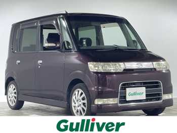 ダイハツ タント カスタム VSターボ 社外7型ナビ フルセグ BT momoハンドル