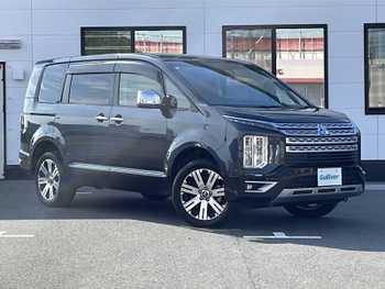 三菱 デリカＤ：５ P 社外9型ナビ 全方位カメラ 衝突軽減 ETC BT